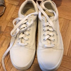 Vans, white sneakers